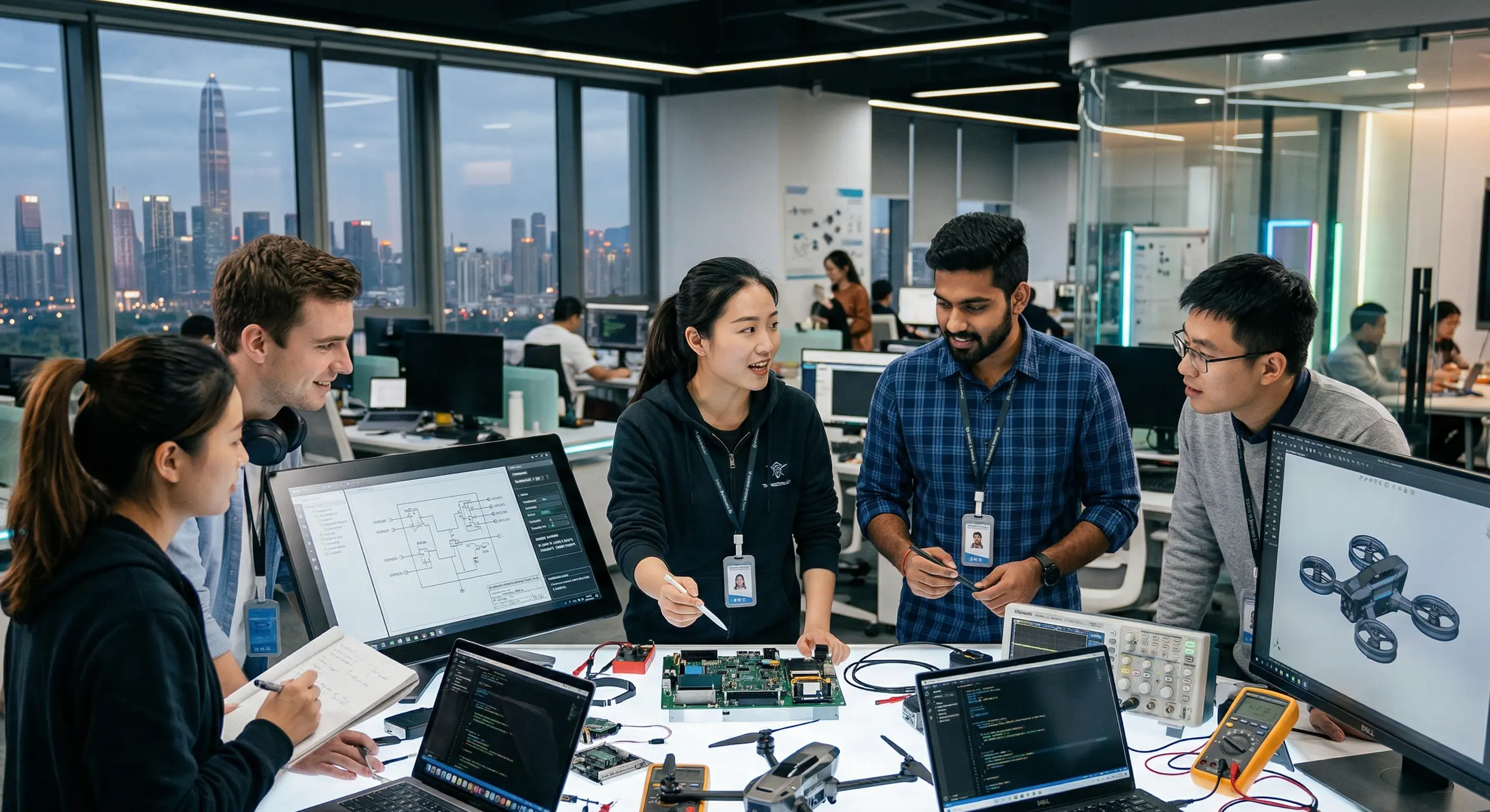 Oficina de Novainspector en Shenzhen